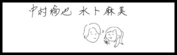 水卜アナと中村倫也の直筆サイン